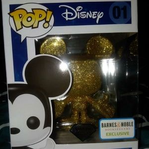 GOLD DIAMOND EDITION Barnes and Noble MICKEY Funko